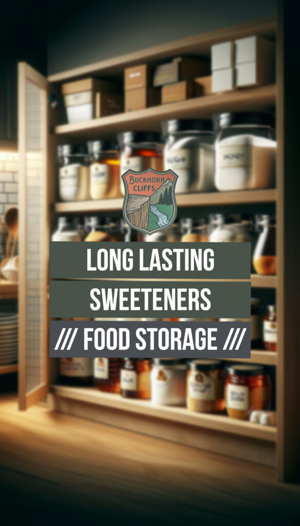Long Lasting Sweeteners (Food Storage)