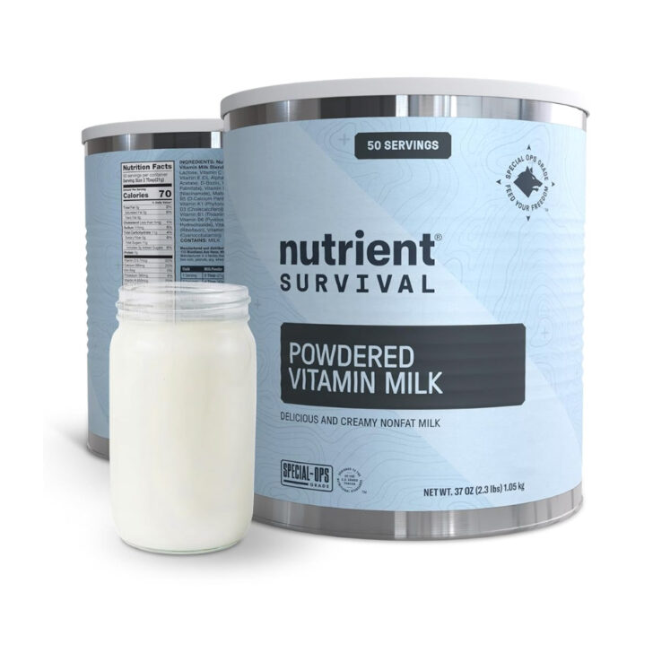 Nutrient Survival Vitamin Milk: Optimal Nutrition for Preparedness