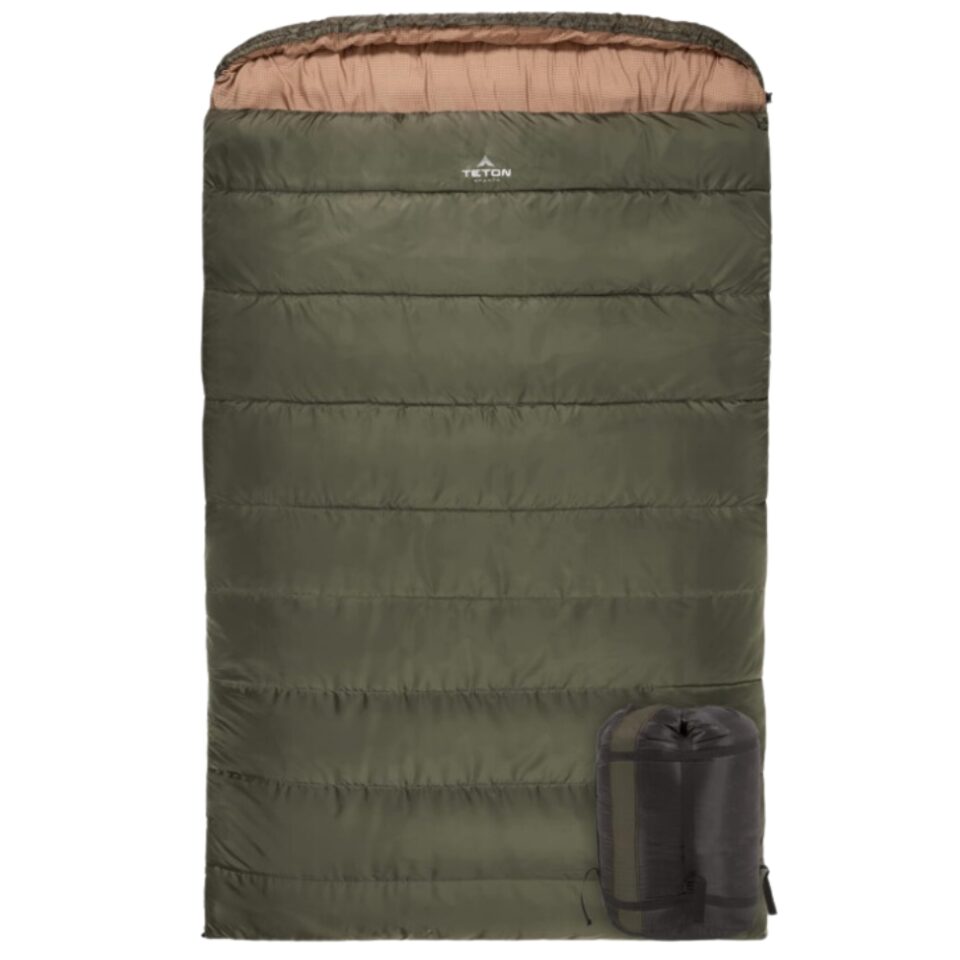 TETON Sports Mammoth Queen Sleeping Bag Spacious & Warm