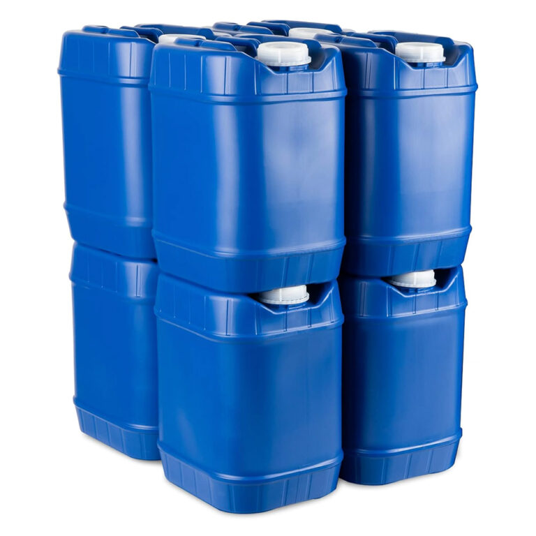 5Gallon Stackable Water Containers Essential for Emergency Prep