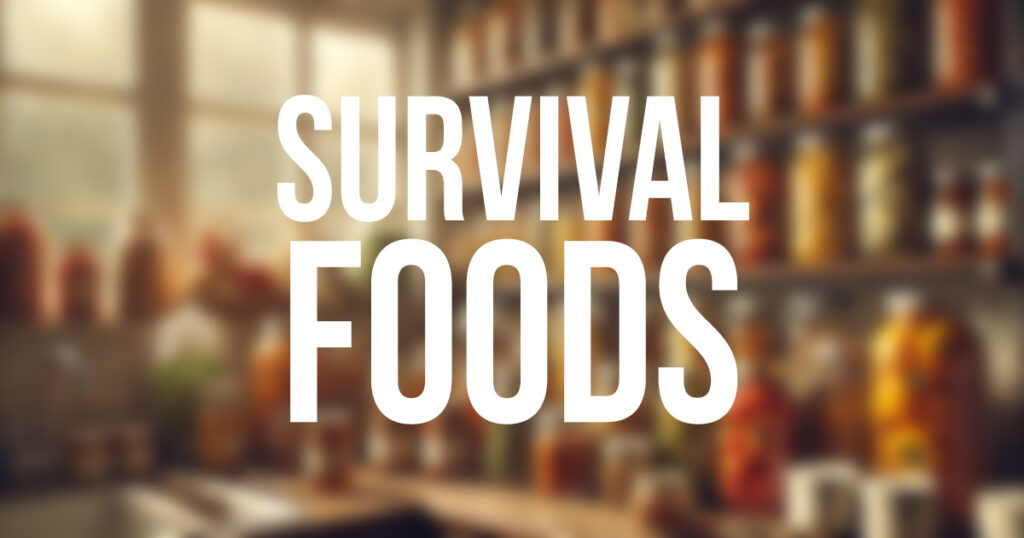 Survival Foods (Understanding Storage, Lifespan, & Risk)