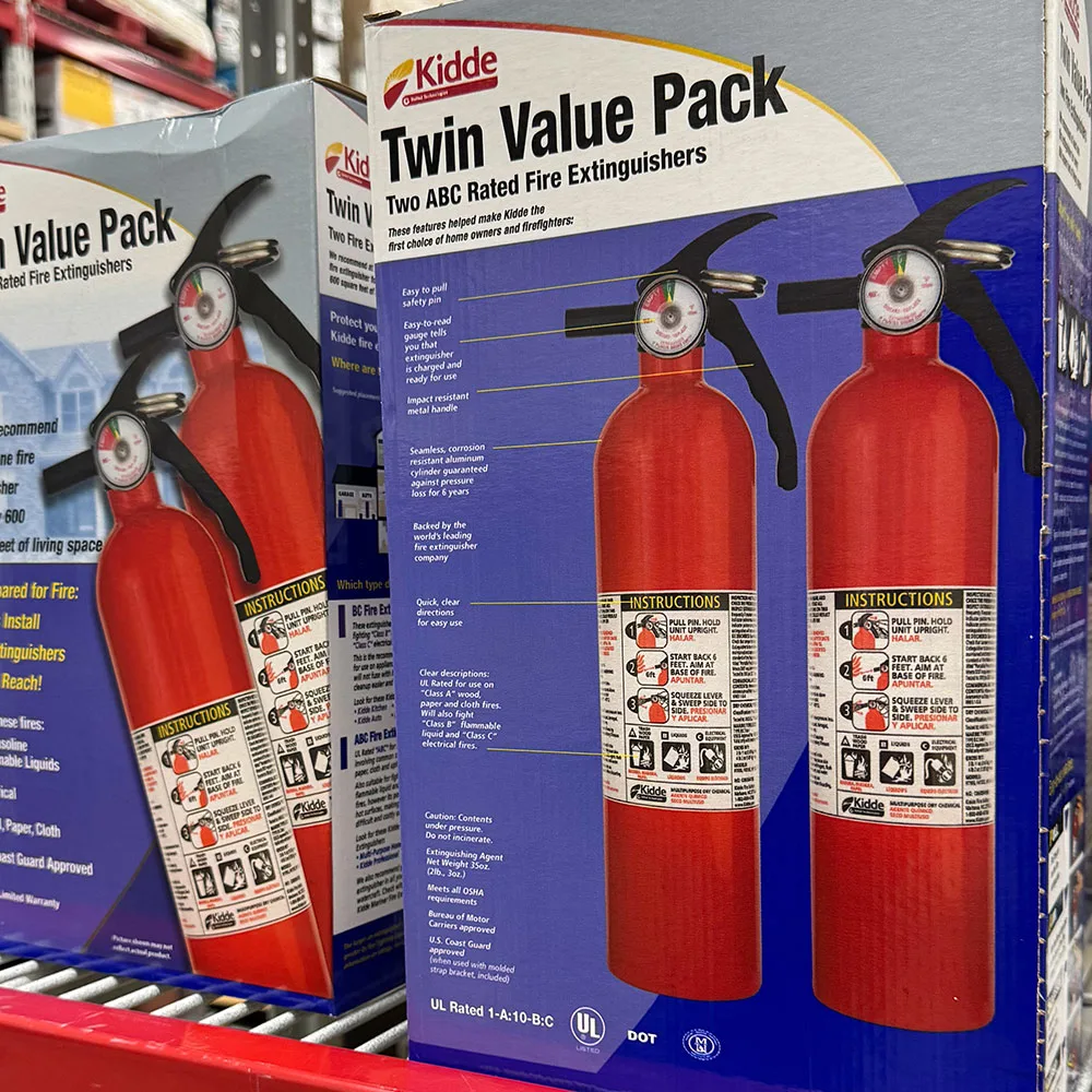 2 pack Fire Extinguishers
