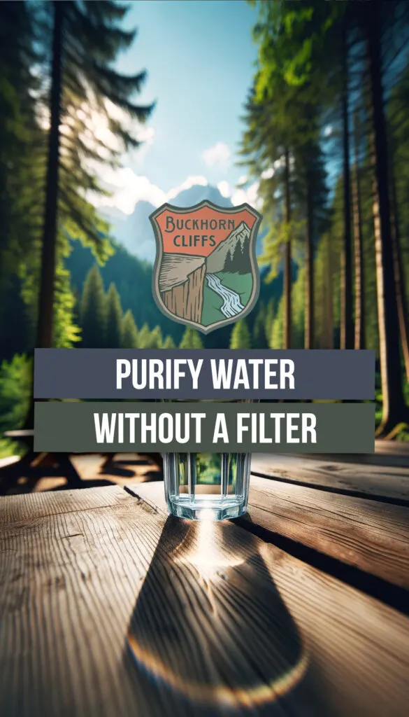 Purify Water Without a Filter