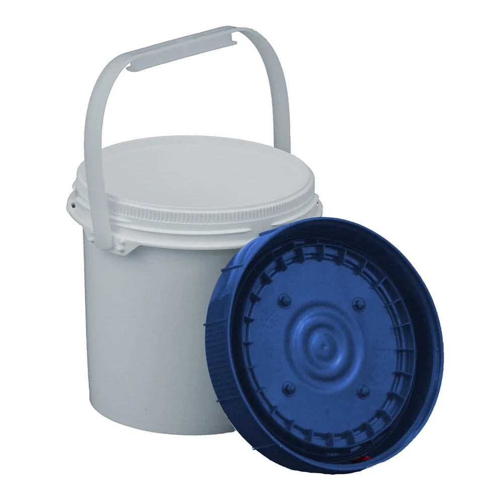 6-Pack Heavy Duty Storage Buckets: Secure & Durable Solution