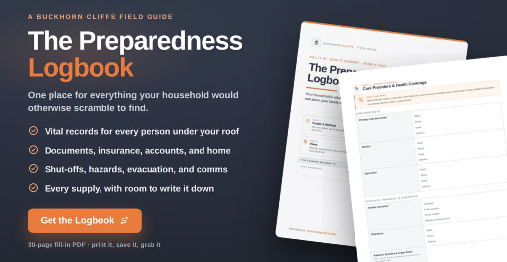 The Preparedness Logbook PDF Download