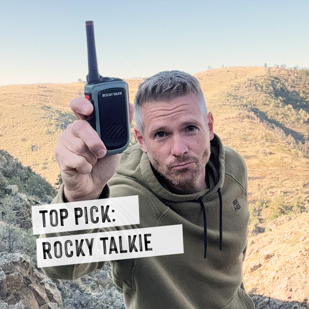 Top GMRS Radio- Rocky Talkie