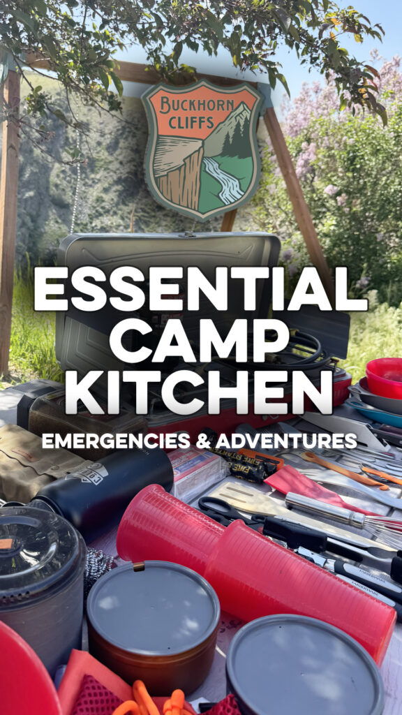 Essential Camp Kitchen for Emergencies & Adventures