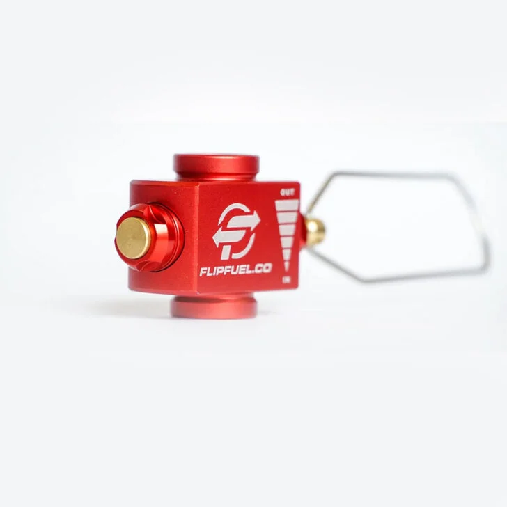 FlipFuel® Fuel Transfer Device - Lightweight Backpacking Essential