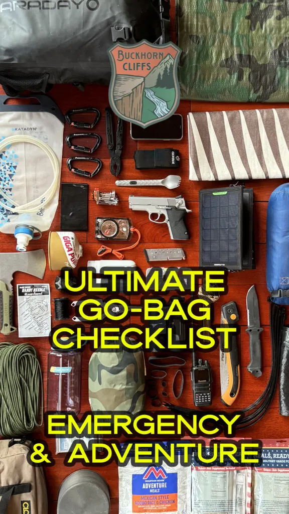 Ultimate Go-Bag Checklist