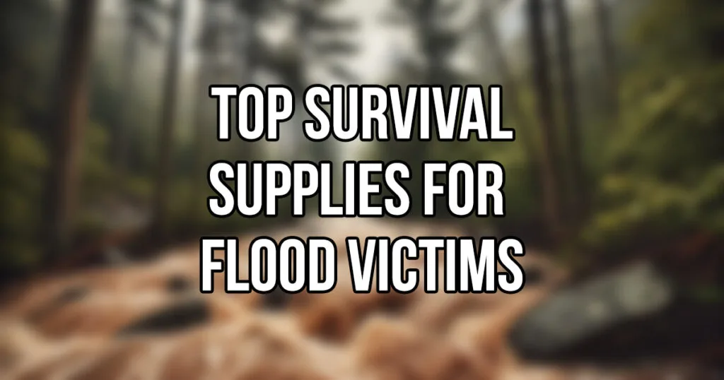 Top Survival Supplies for Flood Victims