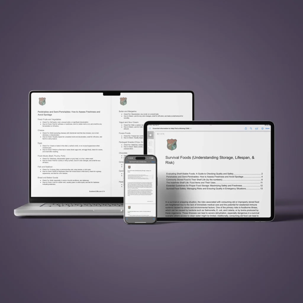 Survival Foods Ebook