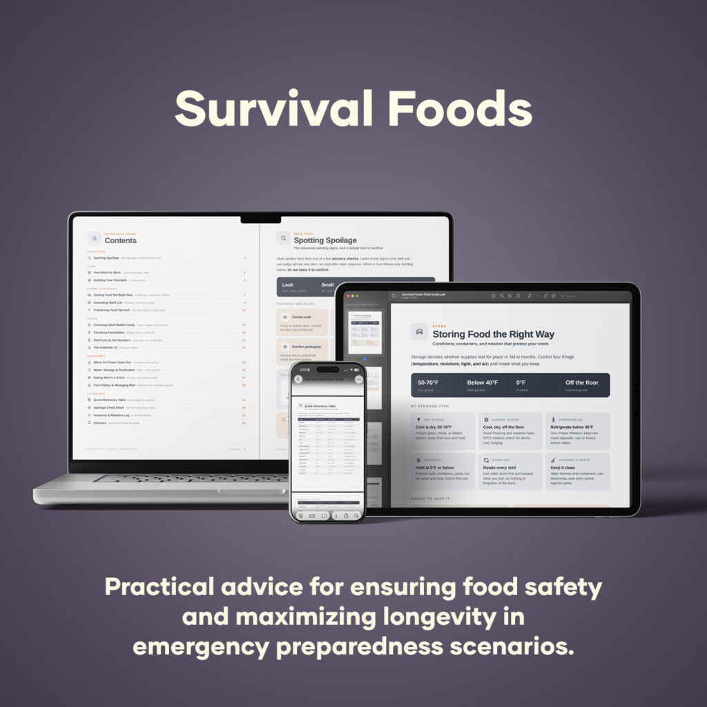 Survival Foods Safety