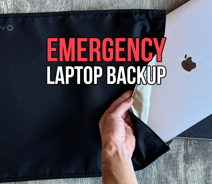 Emergency Laptop Backup