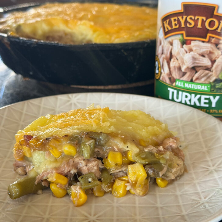 Thanksgiving Turkey Shepherd’s Pie