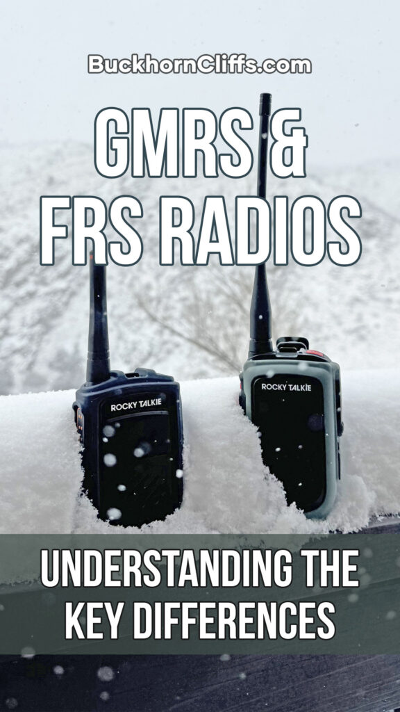 Understanding the Key Differences Between GMRS and FRS Radios