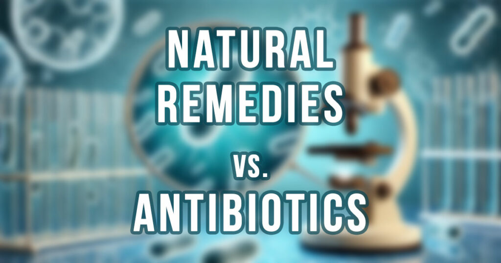 Natural Remedies vs. Antibiotics