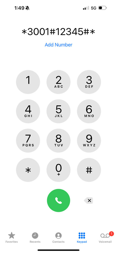 Check Weboost with Phone