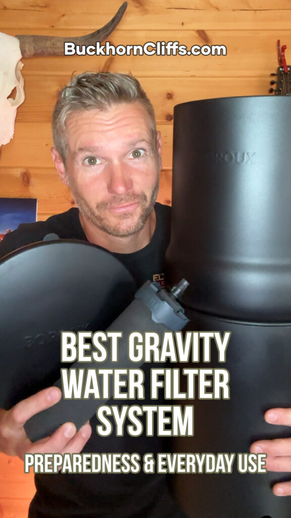 The Best Gravity Water Filter System for Preparedness and Everyday Use
