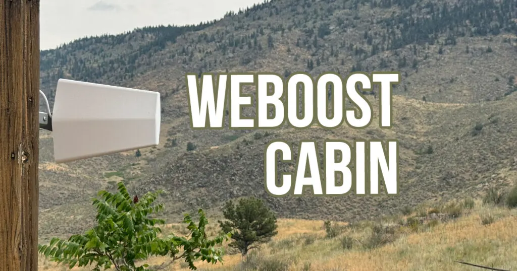 Weboost Cabin