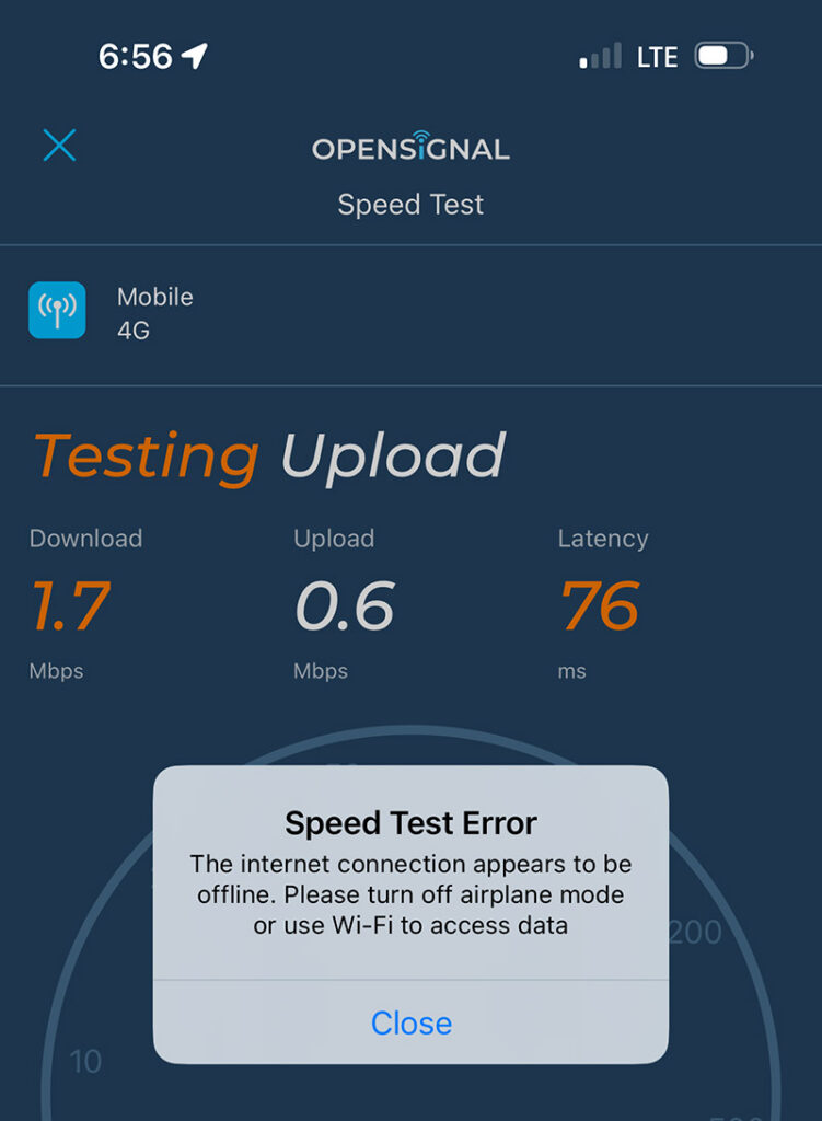 Without WeBoost
