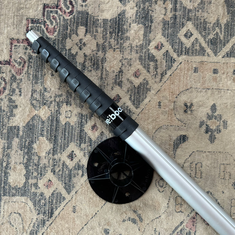 included telescoping pole