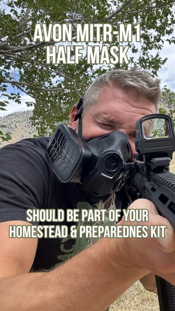 Why the AVON MITR-M1 Half Mask Should Be Part of Your Homestead & Preparedness Kit