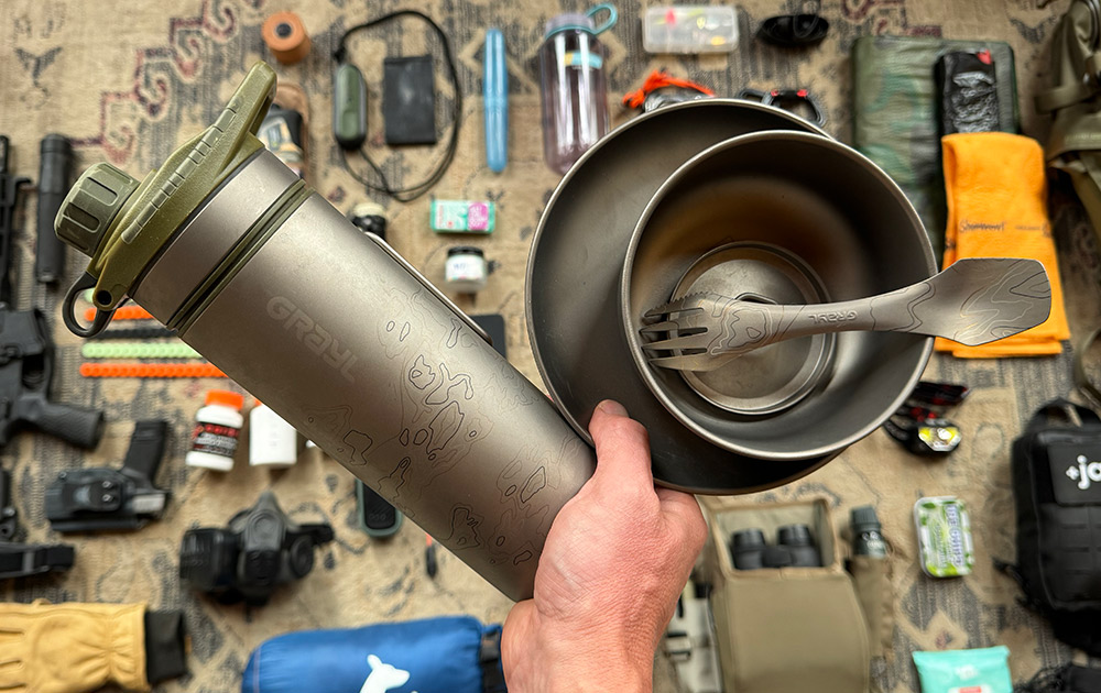 GeoPress Ti Purifier & Dining Set Bundle