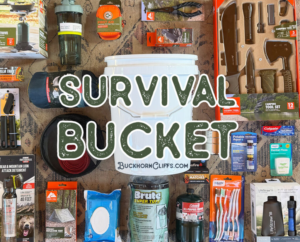 Build a $300 Survival Bucket
