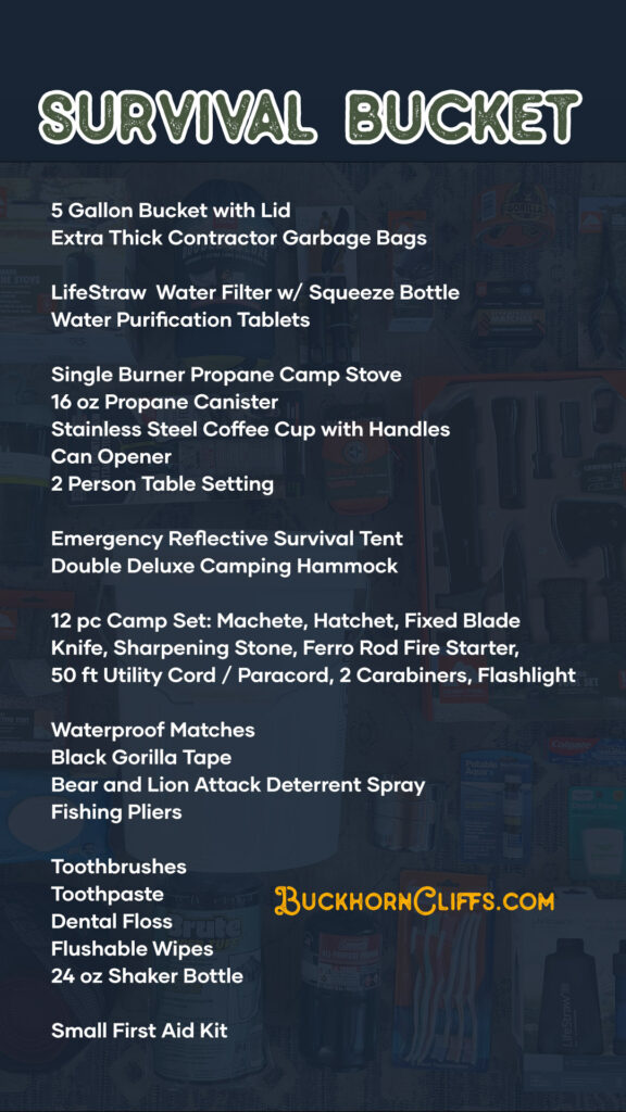 Survival Bucket List