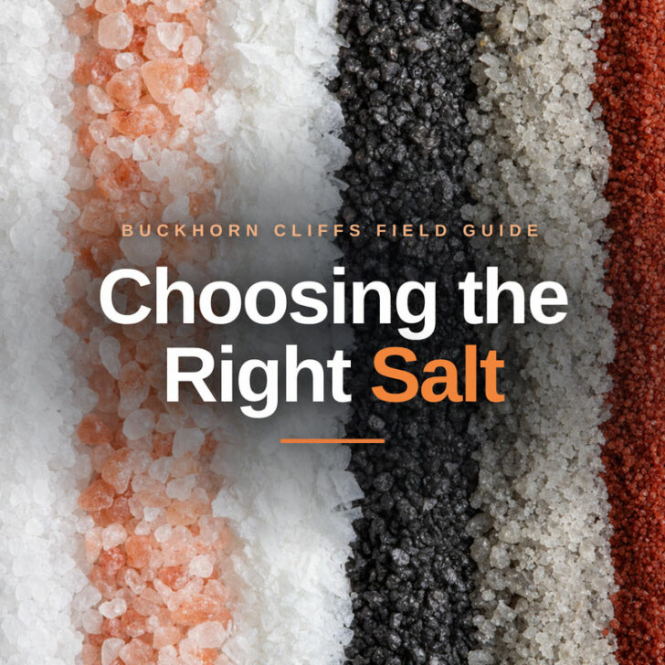 Choosing the Right Salt