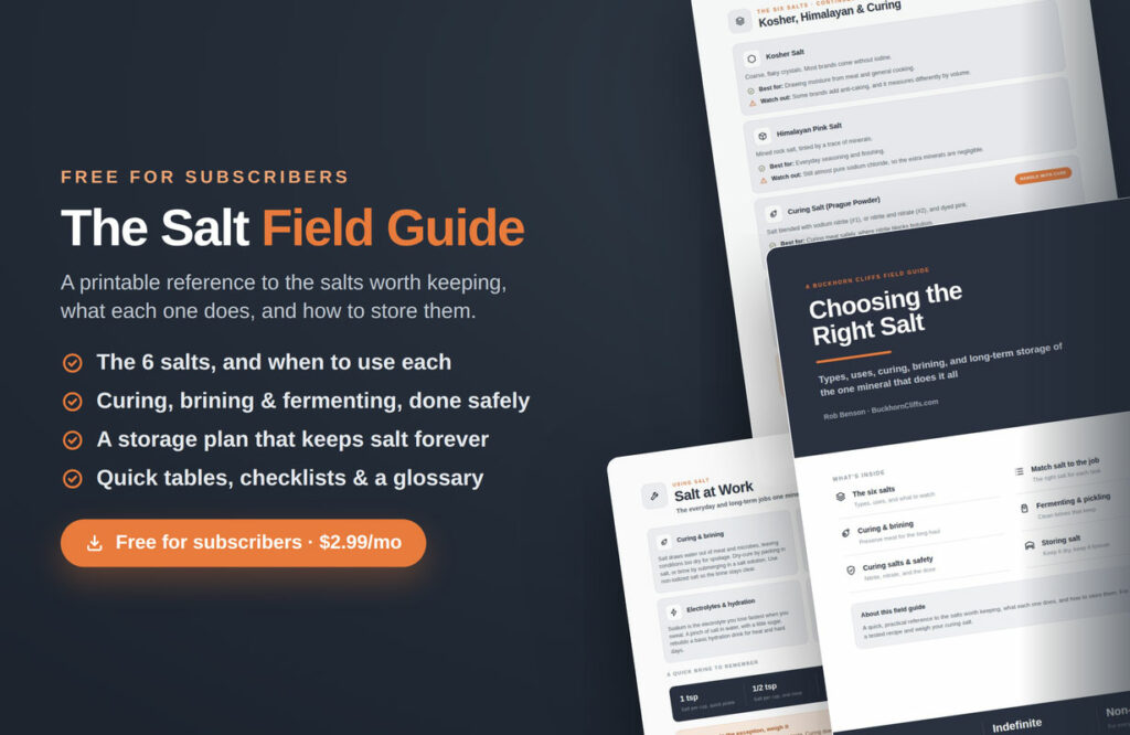 Get the Field Guide on Salt