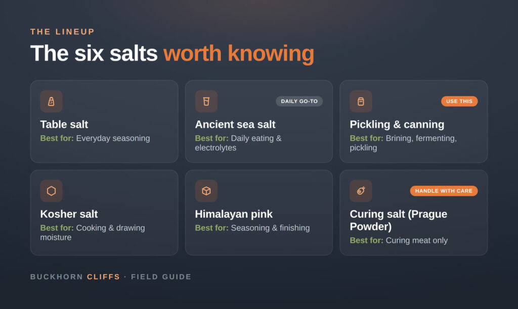 Six Salts